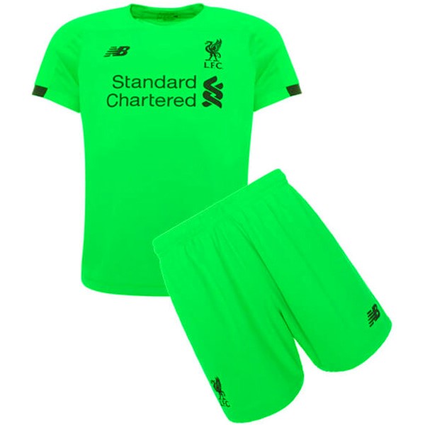 Camiseta Liverpool Portero Niño 2019-2020 Verde